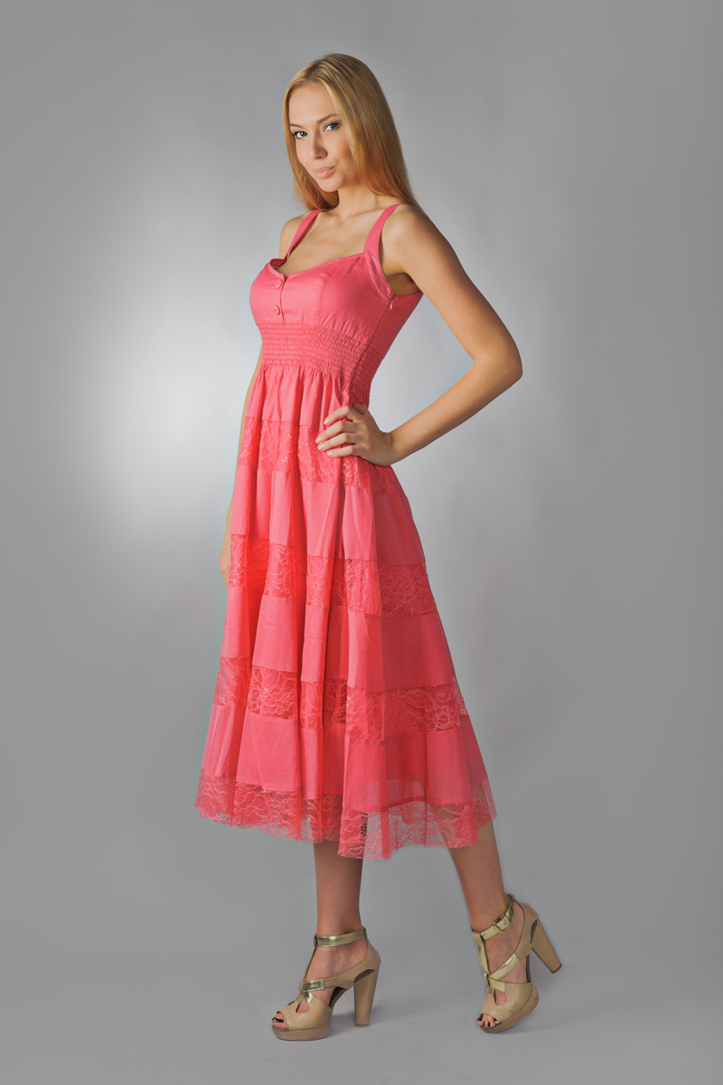 Платье Evona (Розовое)